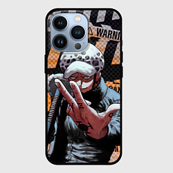 Чехол для iPhone 13 Pro Трафальгар Ло особо опасен, цвет: 3D-черный