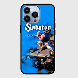 Чехол для iPhone 13 Pro Йоаким Броден на танке Sabaton, цвет: 3D-черный