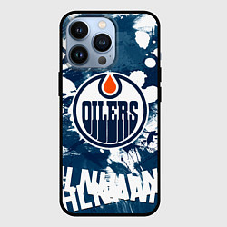 Чехол для iPhone 13 Pro Эдмонтон Ойлерз Edmonton Oilers, цвет: 3D-черный