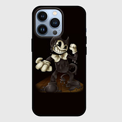 Чехол для iPhone 13 Pro BENDY - ЗЛОЙ БЕНДИ, цвет: 3D-черный