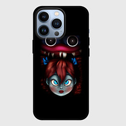 Чехол для iPhone 13 Pro Хагги Вагги с куклой, цвет: 3D-черный