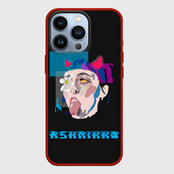 Чехол для iPhone 13 Pro Acid Ashnikko, цвет: 3D-красный