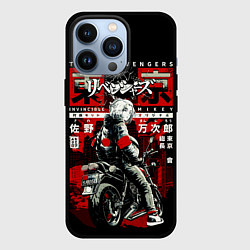 Чехол для iPhone 13 Pro Непобедимый Майки на байке токийские мстители, цвет: 3D-черный
