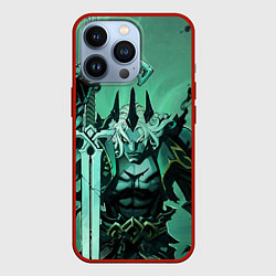 Чехол для iPhone 13 Pro Падший король Виего League Of Legends, цвет: 3D-красный