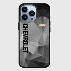 Чехол для iPhone 13 Pro Chevrolet Geometry, цвет: 3D-черный