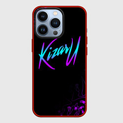 Чехол iPhone 13 Pro КИЗАРУ НЕОН ЛОГО KIZARU NEON