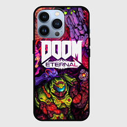 Чехол iPhone 13 Pro DOOM ETERNAL ПАЛАЧ РОКА DOOM SLAYER