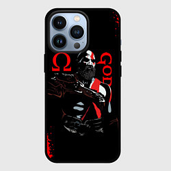 Чехол для iPhone 13 Pro БОГ ВОЙНЫ КРАТОС, цвет: 3D-черный