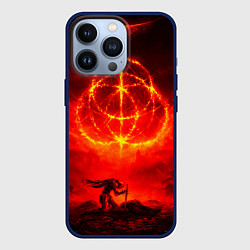 Чехол для iPhone 13 Pro Алое Пламя и Рыцарь ER, цвет: 3D-тёмно-синий