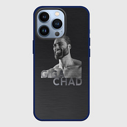 Чехол для iPhone 13 Pro Giga Chad, цвет: 3D-тёмно-синий