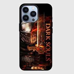 Чехол для iPhone 13 Pro Dark Souls - The Ashen One, цвет: 3D-черный