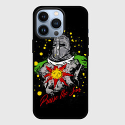 Чехол для iPhone 13 Pro Praise the Sun! Dark Souls, цвет: 3D-черный