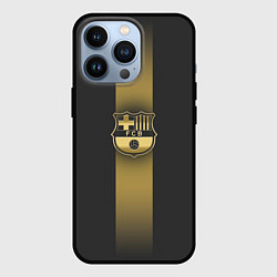 Чехол для iPhone 13 Pro Barcelona Gold-Graphite Theme, цвет: 3D-черный