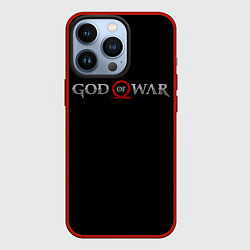 Чехол iPhone 13 Pro GOD OF WAR LOGO, РУНЫ