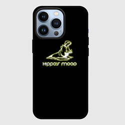 Чехол iPhone 13 Pro Hippos mood