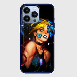 Чехол для iPhone 13 Pro Jojo Stone Ocean Jolyne cujoh, цвет: 3D-тёмно-синий