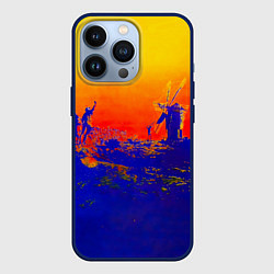 Чехол для iPhone 13 Pro Music from the Film More - Pink Floyd, цвет: 3D-тёмно-синий