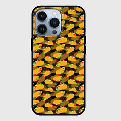 Чехол для iPhone 13 Pro Тако Tacos, цвет: 3D-черный