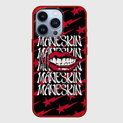 Чехол для iPhone 13 Pro MANESKIN LOGO ГУБЫ, цвет: 3D-красный