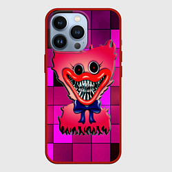 Чехол для iPhone 13 Pro КИССИ МИССИ KISSY MISSY POPPY PLAYTIME, цвет: 3D-красный