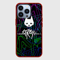 Чехол для iPhone 13 Pro Stray - бродяга, цвет: 3D-красный