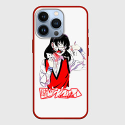 Чехол для iPhone 13 Pro Ikishima Midari - Kakegurui, цвет: 3D-красный