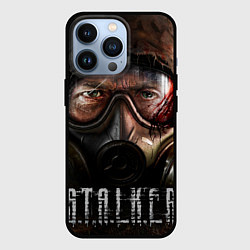 Чехол для iPhone 13 Pro Stalker Zonе, цвет: 3D-черный