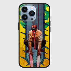 Чехол iPhone 13 Pro Chainsaw Man - Дэндзи