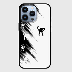 Чехол для iPhone 13 Pro Ъуъ съука чб, цвет: 3D-черный