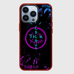 Чехол для iPhone 13 Pro Fortnite x Travis Scott, цвет: 3D-красный