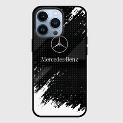 Чехол для iPhone 13 Pro Mercedes-Benz - Темный, цвет: 3D-черный