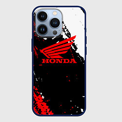 Чехол для iPhone 13 Pro Honda Logo Auto, цвет: 3D-тёмно-синий