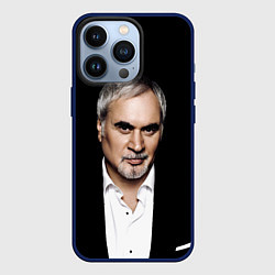 Чехол для iPhone 13 Pro МЕЛАДЗЕ НА ЧЕРНОМ ФОНЕ, цвет: 3D-тёмно-синий