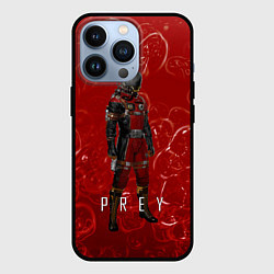 Чехол для iPhone 13 Pro Prey blood horror, цвет: 3D-черный