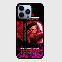 Чехол для iPhone 13 Pro Тандзиро Камадо в огне Komatsu, цвет: 3D-черный