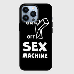 Чехол для iPhone 13 Pro SEX MACHINE Секс Машина, цвет: 3D-черный