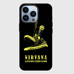 Чехол для iPhone 13 Pro Nirvana Нирвана, цвет: 3D-черный