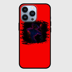 Чехол для iPhone 13 Pro Неоновый Хагги Вагги, цвет: 3D-черный