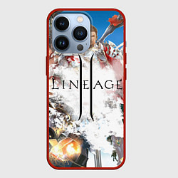 Чехол для iPhone 13 Pro Hero of Lineage, цвет: 3D-красный