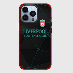 Чехол для iPhone 13 Pro LIVERPOOL ЛИВЕРПУЛЬ, цвет: 3D-красный