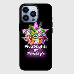 Чехол для iPhone 13 Pro Game Five Nights at Freddys: Security Breach, цвет: 3D-черный