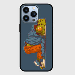 Чехол для iPhone 13 Pro Уставшая лягуха, цвет: 3D-черный