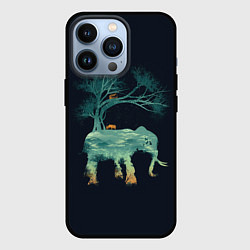 Чехол для iPhone 13 Pro Душа природы - Африка, цвет: 3D-черный