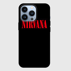Чехол для iPhone 13 Pro Nirvana in Red, цвет: 3D-черный