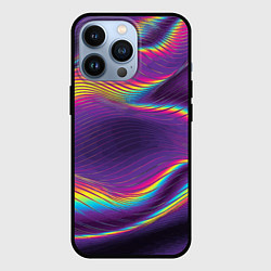 Чехол iPhone 13 Pro Neon fashion pattern Wave