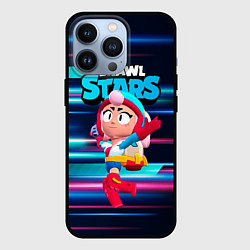 Чехол для iPhone 13 Pro JANET ДЖАНЕТ BRAWLSTARS, цвет: 3D-черный