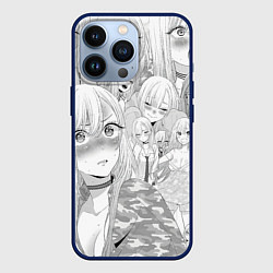 Чехол для iPhone 13 Pro Marin Kitagawa: Pencil Art, цвет: 3D-тёмно-синий