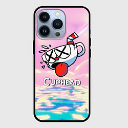 Чехол iPhone 13 Pro Cuphead Разбитая чашечка