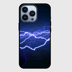 Чехол для iPhone 13 Pro Lightning Fashion 2025 Neon, цвет: 3D-черный