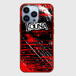 Чехол для iPhone 13 Pro Louna краски, цвет: 3D-красный